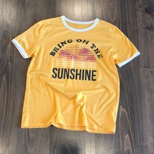 Bring on the sunshine tee